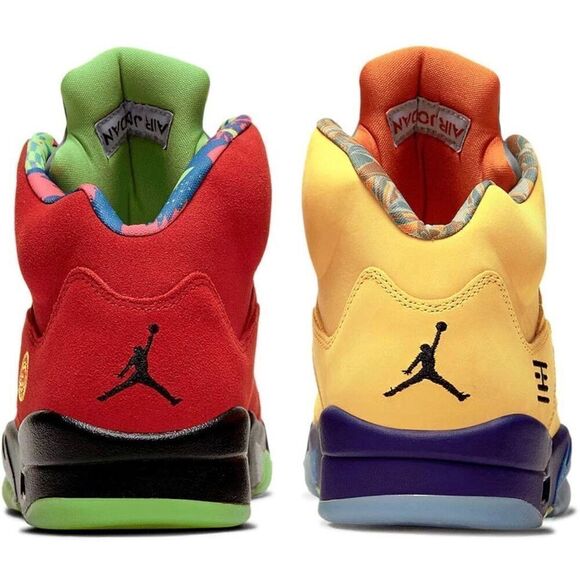 Nike Air Jordan 5  Retro SE “What The” Size 7  CZ5725-700 Multicolor - Picture 8 of 9